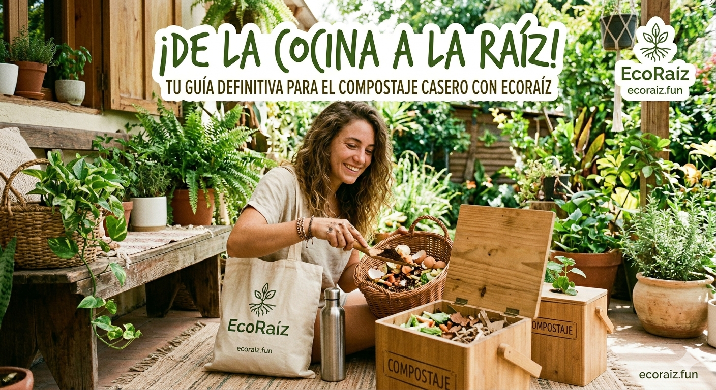 De la cocina a la raíz: Guía de Compostaje Casero con EcoRaíz